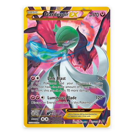 Gardevoir-EX Rare Secret 116, a chase card from English Pokémon TCG XY Steam Siege