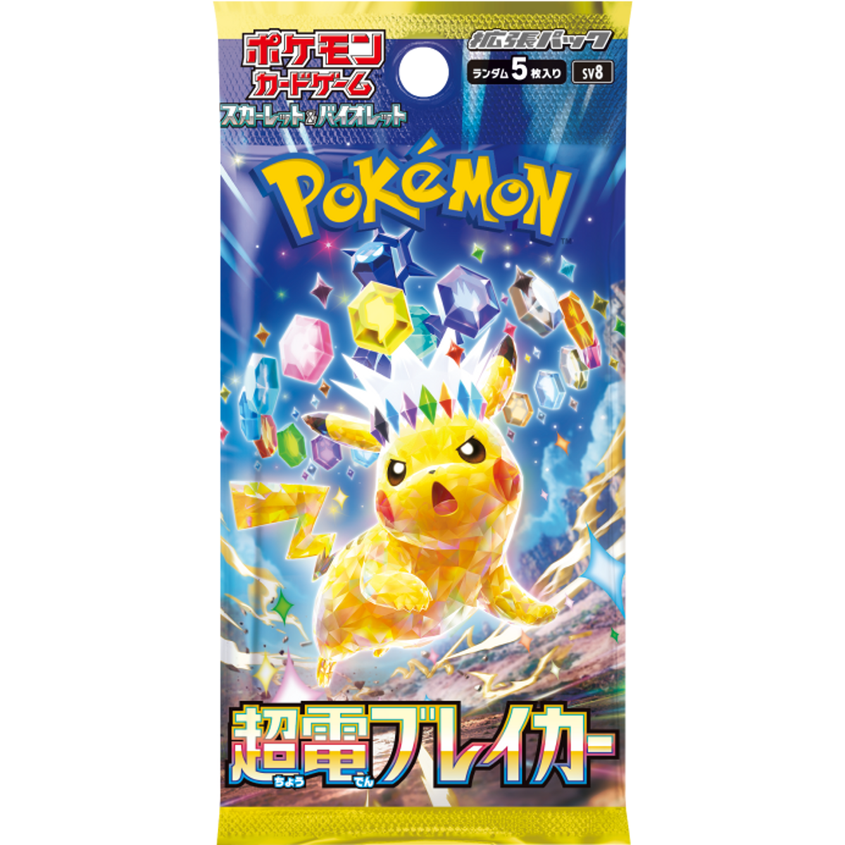Pokémon Super Electric Breaker SV8 Japanese Booster Box (30 Packs)