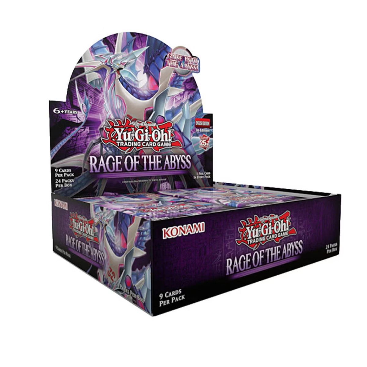 Yu-Gi-Oh! Sealed Booster Box Rage of the Abyss