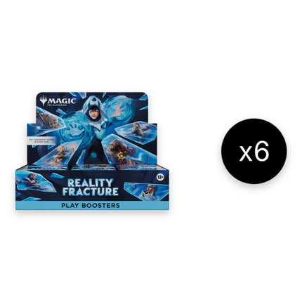 Magic: The Gathering Reality Fracture Play Booster Box case of 6 boxes