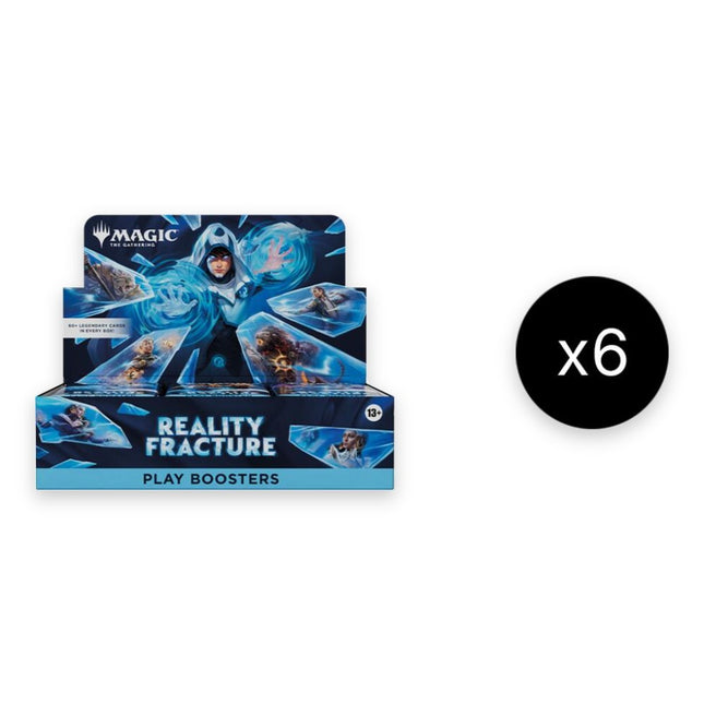 Magic: The Gathering Reality Fracture Play Booster Box case of 6 boxes