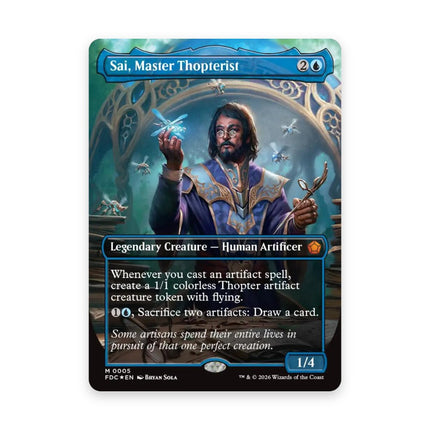 Sai, Master Thopterist borderless - Keen Engineering commander