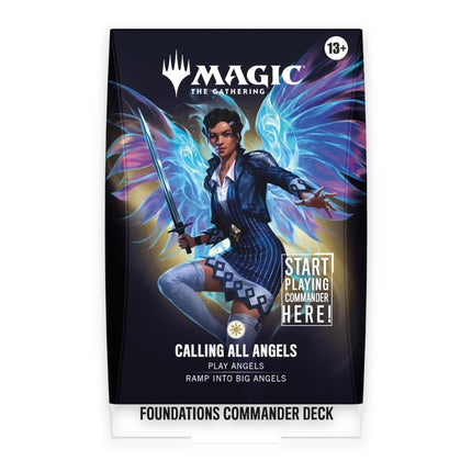 Magic: The Gathering Foundations Starter Commander Deck Calling All Angels