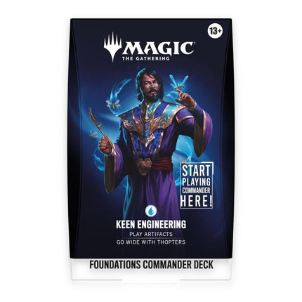 Magic: The Gathering Foundations Starter Commander Deck Keen Engineering