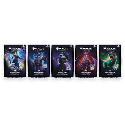 All 5 Foundations Starter Commander Decks