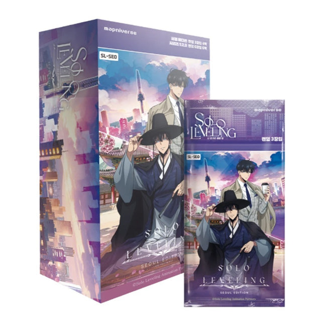 Mapniverse Solo Leveling Seoul Edition (SL4E) booster box and booster pack
