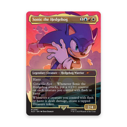 Sonic the Hedgehog - Secret Lair x Sonic card