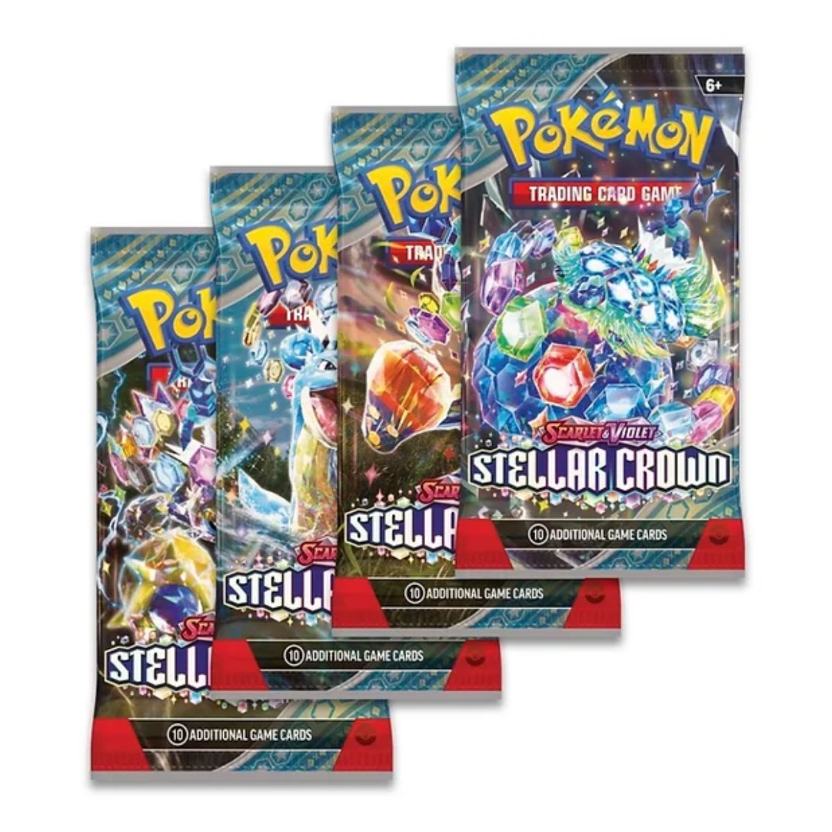 Pokemon Scarlet & Violet Stellar Crown Booster Pack - Art Set