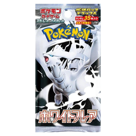 Pokemon White Flare SV11W Japanese Deluxe Booster Pack - PCJ