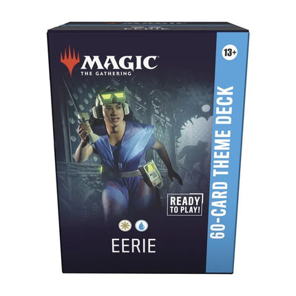 Magic: The Gathering Secrets of Strixhaven Theme Deck Set of 2, the Eerie deck box