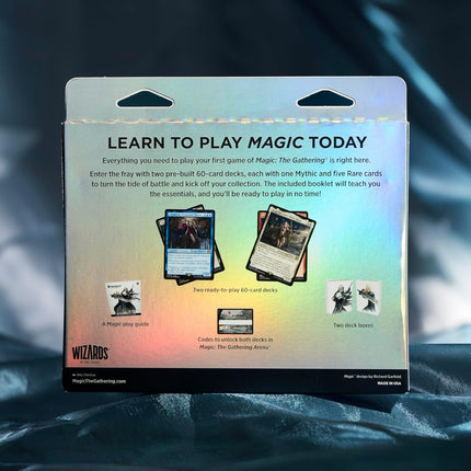 Magic: The Gathering Final Fantasy Starter Kit, back of packaging